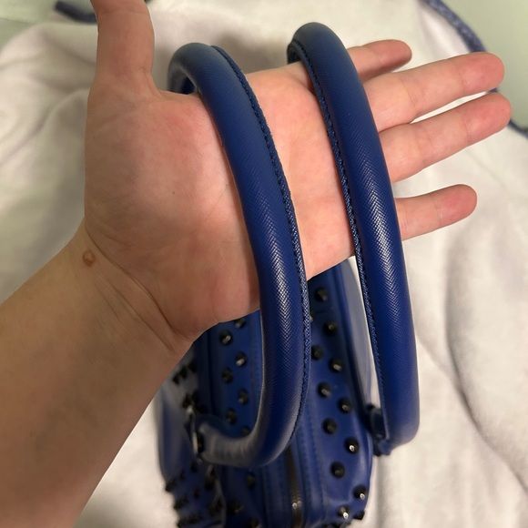 Blue Steve Madden Studded Bag - Picture 6 of 12